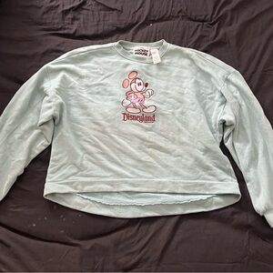Disney Mickey Mouse Light Blue Sweatshirt